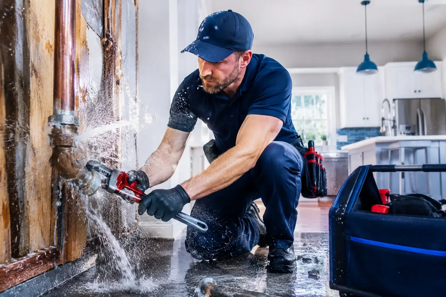 Local emergency pipe repair professionals in Richmond Dale, OH